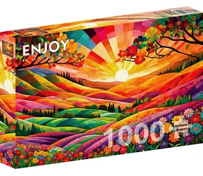 ENJOY Puzzle Úsvit v Utopii / 1000 dílků / od 14 let