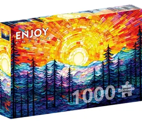ENJOY Puzzle Nádherný západ slunce / 1000 dílků / od 14 let