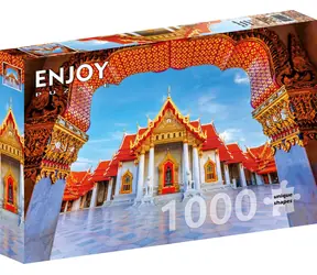 ENJOY Puzzle Mramorový chrám, Bangkok / 1000 dílků / od 14 let