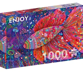 ENJOY Puzzle Plovoucí houby / 1000 dílků / od 14 let