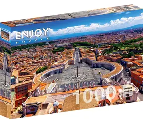 ENJOY Puzzle Vatikán / 1000 dílků / od 14 let