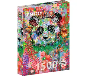 ENJOY Puzzle Záhadná panda / 1500 dílků / od 14 let