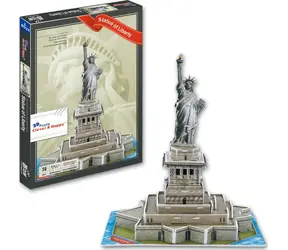 CLEVER&HAPPY 3D puzzle Socha Svobody / 38 dílků / od 3 let