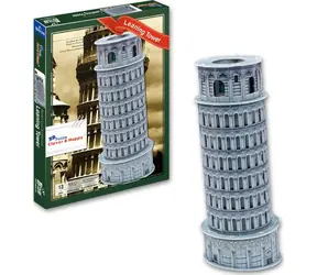 CLEVER&HAPPY 3D puzzle Šikmá věž, Pisa / 13 dílků / od 3 let