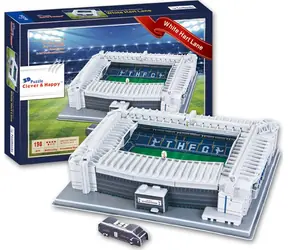 CLEVER&HAPPY 3D puzzle Stadion White Hart Lane - FC Tottenham Hotspur / 198 dílků / od 3 let