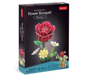 CubicFun 3D puzzle Kytice růže