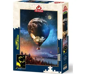 ART PUZZLE 5013 Svítící puzzle Cesta na Měsíc / 1000 dílků / od 15 let
