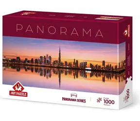 ART PUZZLE 41106 Panoramatické puzzle Dubajské panorama / 1000 dílků / od 15 let