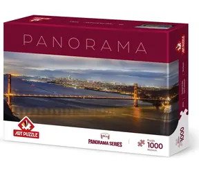 ART PUZZLE 41103 Panoramatické puzzle Most Golden Gate, San Francisco / 1000 dílků / od 15 let