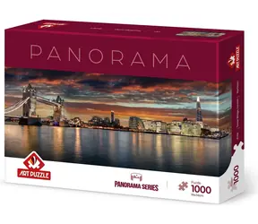 ART PUZZLE 41104 Panoramatické puzzle Tower Bridge, Londýn / 1000 dílků / od 15 let