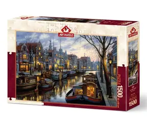 ART PUZZLE 5389 Puzzle Světla kanálu / 1500 dílků / od 15 let