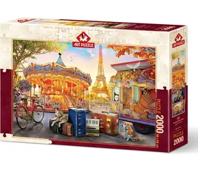 ART PUZZLE 5497 Puzzle Lunapark v Paříži / 2000 dílků / od 15 let