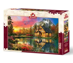 ART PUZZLE 5477 Puzzle Čtyři roční období v jednom okamžiku / 2000 dílků / od 15 let