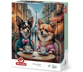 ART PUZZLE 40271 Puzzle Stylové tlapky / 260 dílků / od 8 let