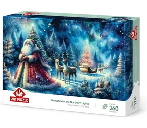ART PUZZLE 40267 Puzzle Santa pod severní oblohou / 260 dílků / od 8 let