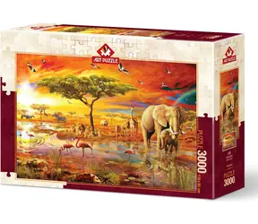 ART PUZZLE 5529 Puzzle Safari v Africe / 3000 dílků / od 15 let
