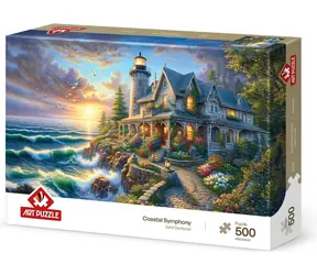 ART PUZZLE 40507 Puzzle Pobřežní symfonie / 500 dílků / od 8 let
