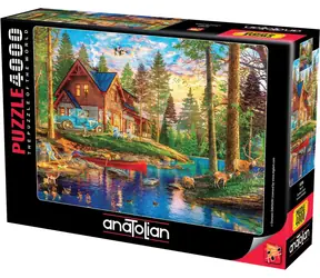 ANATOLIAN Puzzle Letní chata / 4000 dílků / od 14 let