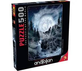ANATOLIAN Puzzle Měsíční vlk / 500 dílků / od 12 let