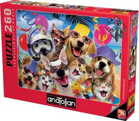 ANATOLIAN Puzzle Selfie z plážové party / 260 dílků / od 8 let