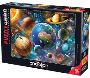 ANATOLIAN Puzzle Sluneční soustava / 4000 dílků / od 14 let