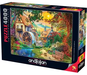 ANATOLIAN Puzzle Vodní mlýn / 4000 dílků / od 14 let