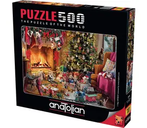 ANATOLIAN Puzzle Vánoční ráno / 500 dílků / od 12 let
