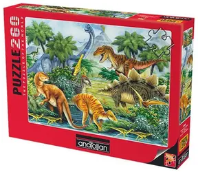 ANATOLIAN Puzzle Údolí dinosaurů / 260 dílků / od 8 let