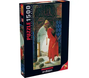 ANATOLIAN Vertikální puzzle Cvičitel želv / 1500 dílků / od 12 let