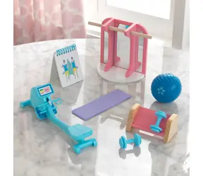 KidKraft Domácí posilovna - doplňky pro domečky pro panenky / od 3 let