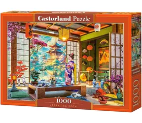 Castorland 105571-2 Puzzle Japonská čajovna1000 dílků / 1000 dílků / od 9 let