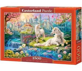 Castorland 152339-2 Puzzle Království jednorožce / 1500 dílků / od 9 let