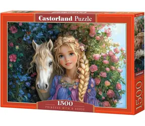 Castorland 152308-2 Puzzle Princezna s koněm / 1500 dílků / od 9 let