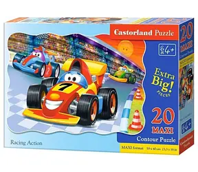 Castorland 02306 Puzzle Závody MAXI / 20 dílků / od 4 let