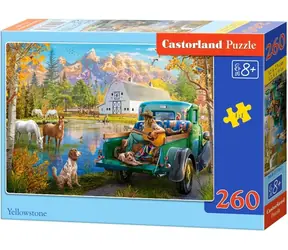 Castorland 27736 Puzzle Yellowstone / 260 dílků / od 8 let