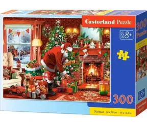 Castorland 030538 Puzzle Santova speciální roznáška / 300 dílků / od 8 let