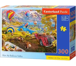 Castorland 030637 Puzzle Údolí horkovzdušných balónů / 300 dílků / od 8 let