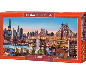 Castorland 400256 Puzzle Dobrý večer, New Yorku! / 4000 dílků / od 9 let