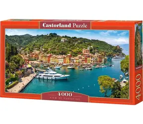 Castorland 400201 Puzzle Pohled na Portofino, Itálie / 4000 dílků / od 9 let
