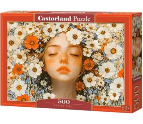 Castorland 54183 Puzzle Jarní dívka / 500 dílků / od 9 let