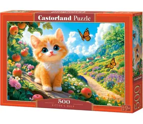 Castorland 54213 Puzzle Kočičí procházka / 500 dílků / od 9 let
