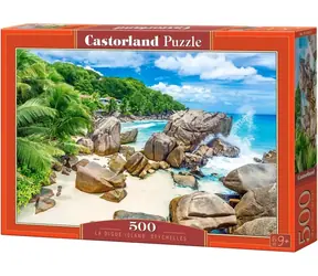 Castorland 54251 Puzzle La Digue, Seychely / 500 dílků / od 9 let
