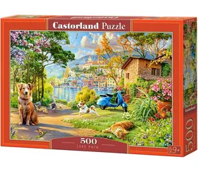 Castorland 54305 Puzzle Stezka podél jezera / 500 dílků / od 9 let