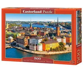 Castorland 52790 Puzzle Stockholm, Švédsko / 500 dílků / od 9 let