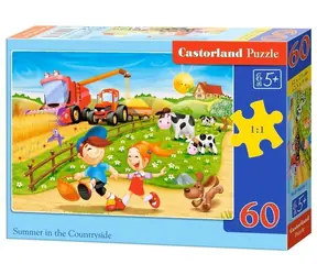 Castorland 06878 Puzzle Léto na venkově / 60 dílků / od 5 let