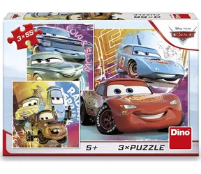 DINO Cars: kamarádi / 3x55 dílků / od 5 let