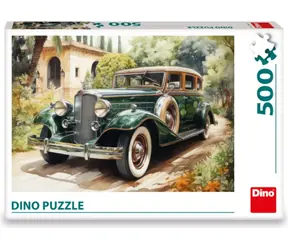 DINO Zelený Rolls-Royce / 500 dílků / od 10 let