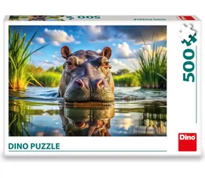 DINO Roztomilý hroch / 500 dílků / od 10 let