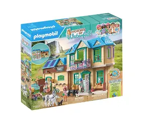 Poškozený obal - Playmobil® Horses of Waterfall 71351 Waterfall Ranč / Počet dílků: 263 / od 5 let
