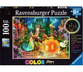 Ravensburger Svítící puzzle Popelka XXL / 100 dílků / od 6 let